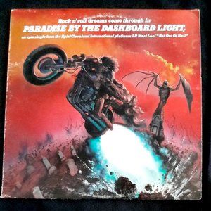 Meat Loaf- Paradise By The Dashboard Light, Single Promo Demo LP, 1978